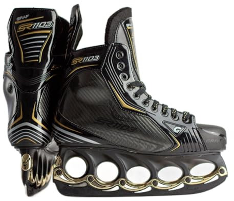 Graf SR1103 tblade Schlittschuhe Gold Edition Eishockey Schlittschuh (44)