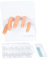 WRITWAA 1Ensemble Outil de Pratique de Mobile de Doigt Flexible de Faux Ongles pour Nail Art