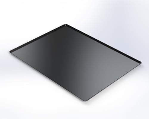 Professional Baking Tray 40x60cm | Solid (with No Holes) | Non-Stick Aluminium