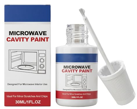 Generico 30ml Vernice Per Cavità Interna Microonde, Vernice Per Microonde, Rivestimento Interno Per Elettrodomestici, Adesione Resistente Al Calore, Ripristina graffis E Vernices