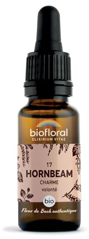 Biofloral Bach Flowers 17 Hornbeam Organic 20ml