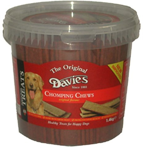Davies Chomping Chews Beef Jar 1.4kg