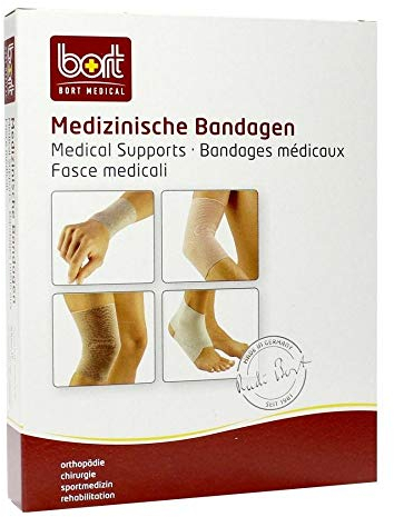 Bort Handgelenkstütze m.eingef.Daumenaussp.M blau 1 St