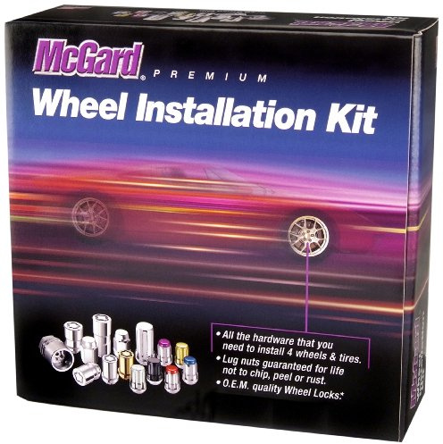 McGard 65515 Chrome SplineDrive Wheel Installation Kit (M14 x1.5 Thread Size) - for 5 Lug Wheels