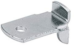 Vari Stahl 16 x 6 mm Bodenträger, verchromt_Artikel _ 13129