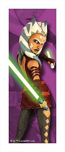 Star Wars 3D-Lesezeichen, Lesezeichen, 15,5 cm x 5,5 cm, Kunststoff, 1 Stück