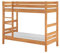 Erst-Holz Etagenbett Massivholz Buche Natur 90x200 Stockbett Rollrost Matratzen Hochbett 60.17-09M