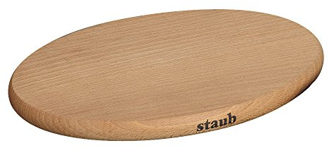 STAUB Magnetischer Untersetzer aus Holz.