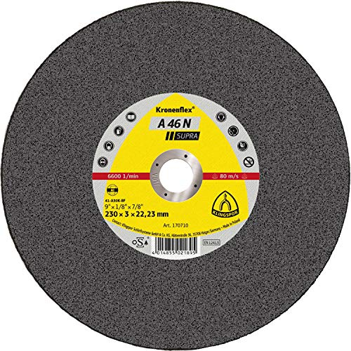 KLINGSPOR A 24 R Trennscheiben 13754 – 100 x 2,5 x 16 mm, 1 Stück