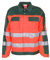 Planam Größe 48 Herren Warnschutz Bundjacke 2-farbig orange grün Modell 2008