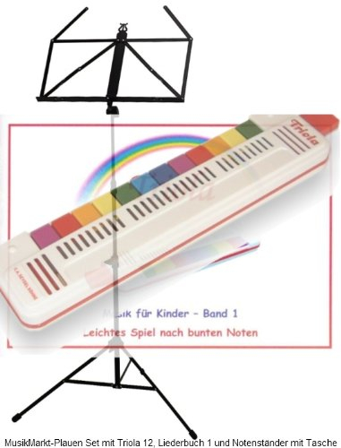 C A Seydel Triola 12 + Liederbuch 1 + Notenpult im Set