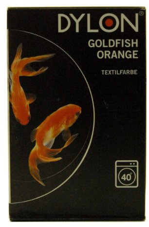 Dylon DMD20055 - Tinte para teñir Tejidos a máquina (200 g), Color Naranja