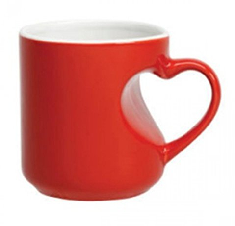 Tazza Love con manico a forma di cuore