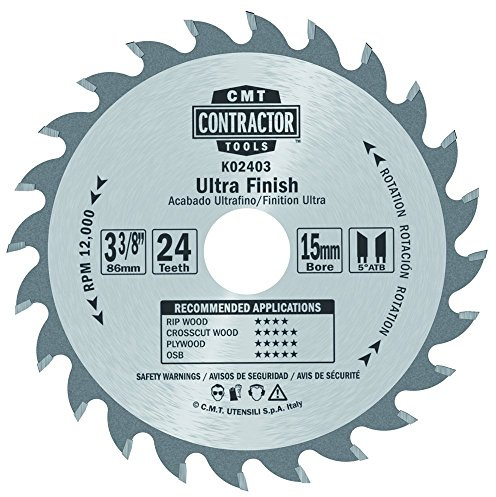 CMT ORANGE TOOLS K02403 - ITK-CONTRACTORS HW 3-3/8INx0.043INx15mm Z24ATB