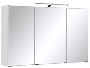 Held Möbel Spiegelschrank, weiß