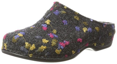 Berkemann Damen Donata Pantoffeln, Grau (Grau/Tupfen 914), 36 1/3 EU