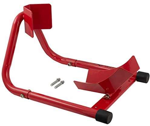A-Pro Vorderrad Motorradwippe Chock Vorne Motorradhaltebuegel Montageständer Rot