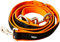 Nobby Führleine Mesh Preno, neon orange L: 200 cm, B: 25/35 mm, 1 Stück