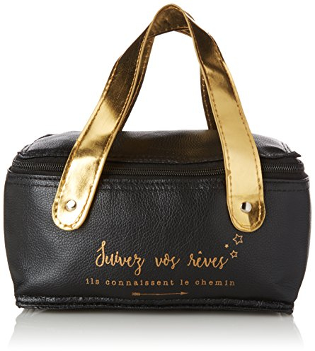 COOK CONCEPT Totally Addict Lunch Bag, Schwarzes Gold, One Size