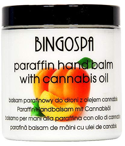 Paraffin-Handbalsam mit Cannabisöl 250 g BINGOSPA