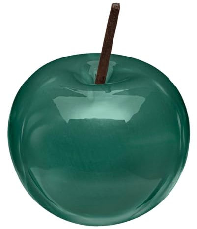 ATMOSPHERA CREATEUR D'INTERIEUR - Mela deco in ceramica cendrine d8,9cm
