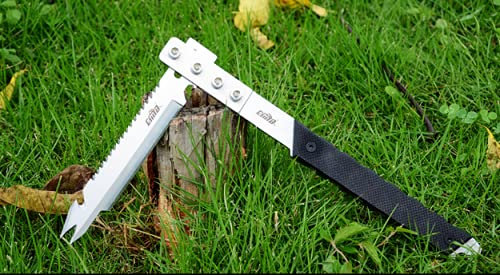 Aiyou Pala al aire libre, pala, juego de 3 piezas, acero inoxidable, chaqueta ligera para supervivencia salvaje, viaje (solo pala)