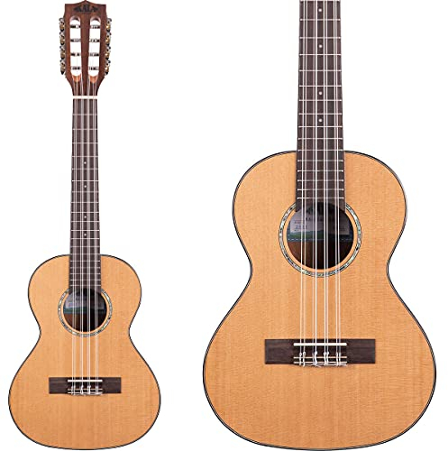 Kala KA-SCAC-T8-BAG - Solid Cedar Top Acacia, ukulélé Ténor 8 cordes, livré avec housse