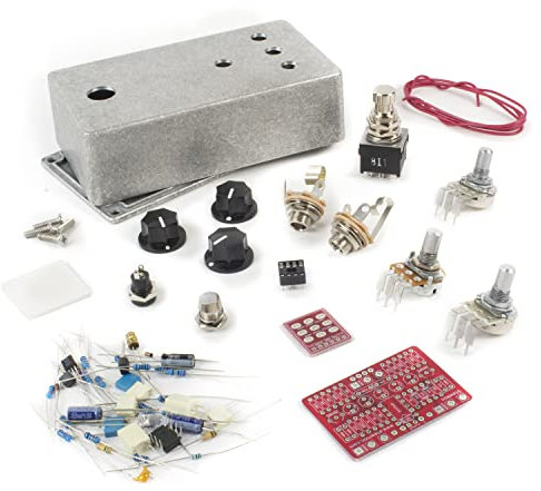 StewMac Screamer Pedal-Set, mit blankem Gehäuse (#2350)