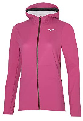 Mizuno Veste imperméable 20 K Course, Magenta Haze, S Femme