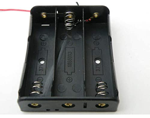 18650 Battery Case Holder 3 Slot Series Batteries Clip Box 3.7V Household Battery Holders