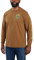 Carhartt Mens Camo Logo Graphic Long Sleeve T Shirt