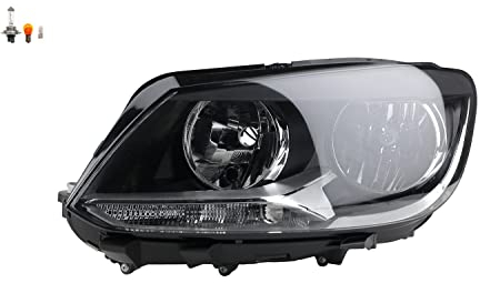 Johns, Scheinwerfer passend für VW Touran 1T 05/10- links + Leuchtmittel