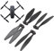 2 Paar Drohnen-Propellerblätter für Holy Stone HS720 HS720E Schnellverschluss-Propeller-Set Drohnen-Propeller-Zubehör