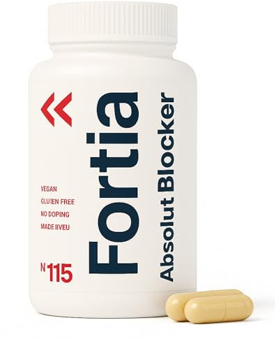 FORTIA Bloqueador Carbohidratos | Bloqueador de Carbohidratos y Grasas | Pastillas Saciantes de Apetito sin Ardor | Bloqueadores Carbohidratos | Carb Blocker Hecho en España - 90 Cápsulas.