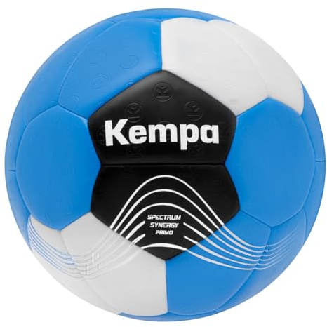 Kempa Kinder und Erwachsene Spectrum Synergy Primo Handballball, bleu de suède/Blanc, 0