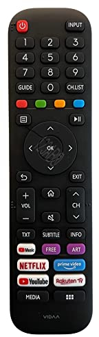 Ersatz Fernbedienung für JTC Vidaa TV Jay Tech RC3608