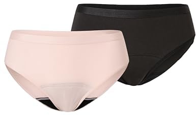 Schiesser Damen 2 PACK Menstruationswäsche / Periodenslip auslaufsicher - Secret Care