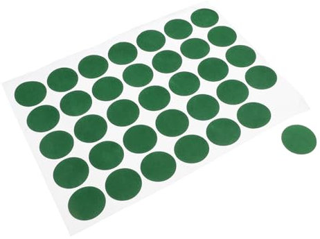 KITANDOVE 1 Blatt Billard-markierungsflicken Billardtisch-reparaturaufkleber Billardtisch-markierungsflicken Billardtisch-Reparatur-punktaufkleber