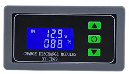 Sessleger XY-CD63 CD63 30 A Ladekontrollmodul für Batterien, vollständig ausgeschaltet, Unterspannungsschutz