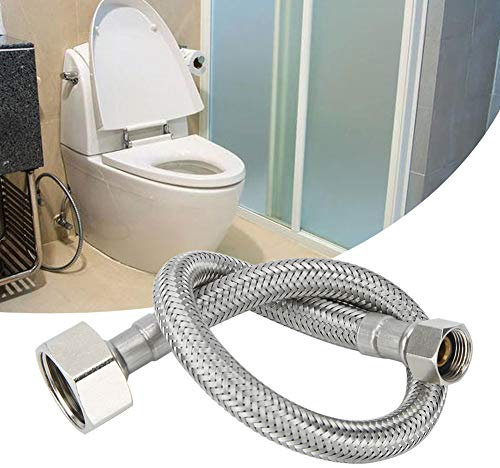 Tuyaux d'eau de Toilette en Cuivre, Raccords de Tuyauterie et Accessoires, Tuyau de Salle de Bain à Domicile, Filetage 7/8 d'entrée 30cm, 7 8 3 Sorties