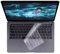 Ultra Thin Keyboard Cover for MacBook Pro 14/16(M4/M3/M2/M1 Pro/Max, 2021-2024), MacBook Air 13.6 (M2/M3, 2022 2024), MacBook Air 15 (M2/M3, 2023-2024) EU/UK Layout TPU Clear Protector Skin
