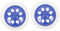 NIYANGLE 1set Wheelbarrow Trolleys Shopping Trolley Wheels Foldable Wheelchair Wheel Covers Luggage Wheel Wheelie Bin Wheels for Pram Gate Wheel Pram Wheels Wagon Wheel Rubber + Foam 2pcs