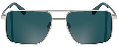 CALVIN KLEIN JEANS CKJ25201S Sonnenbrille, Matte Light Ruthenium, Einheitsgröße