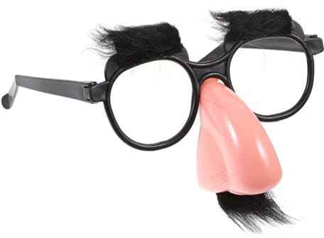 GALPADA Lustige Große Nase Brille Für Halloween Kostüme Partybrille Für Cosplay Und Dekoration Ideales Accessoire Für Karneval Und Mottopartys