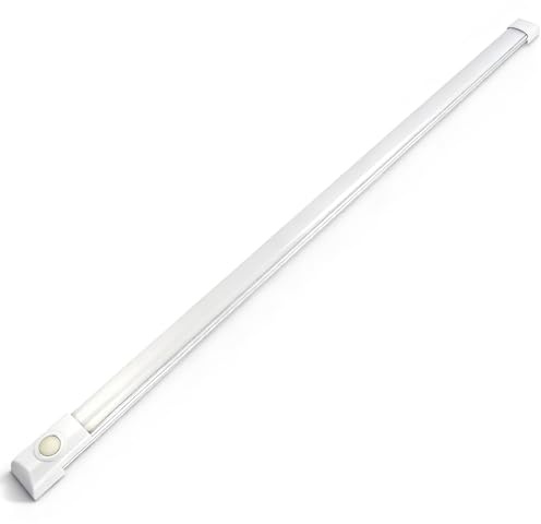 D-lite LED Lichtleiste 12V 60CM für Wohnmobil, 12V Unterbauleuchte Dimmbar, Schlankes Design, Warmweiß 3000K, LED Leiste mit Schalter, Ideal für Wohnwagen, Küche, Camper, Van und Boot