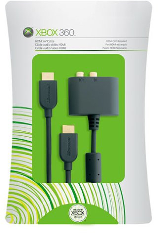Microsoft Xbox 360 - HDMI AV-Kabel
