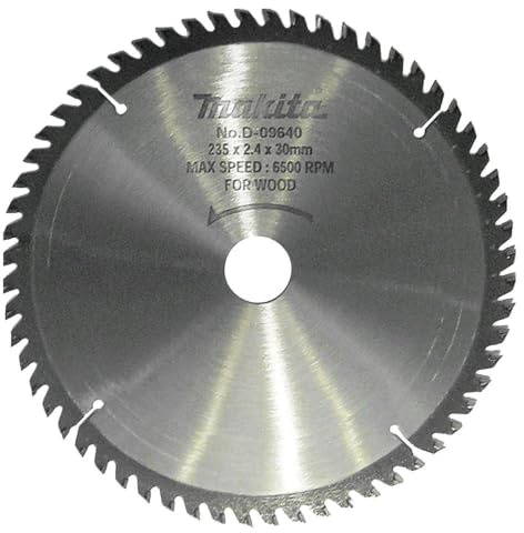 Makita D-09640 235 x 60T x 30 mm TCT Saw Blade - Multi-Colour