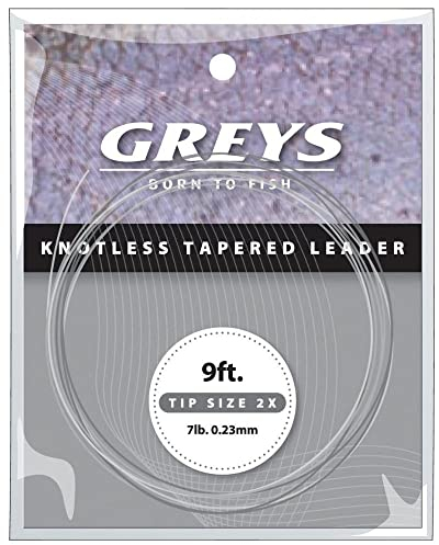Fliegenvorfach - gezogen - Greys - 3 X - 0,20 mm - 2,75 m