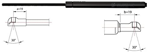 METZGER 2110279 Gasfeder, Koffer-/Laderaum