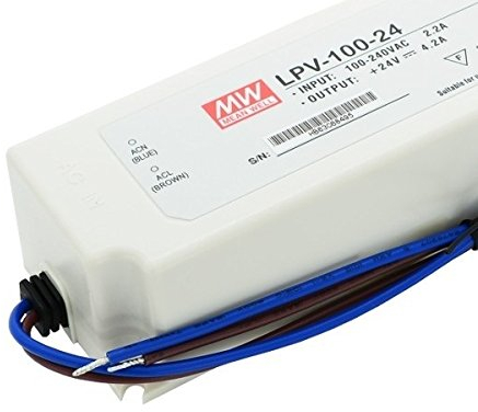 King Led Alimentatore Impermeabile 100W 24V 4,16A IP67